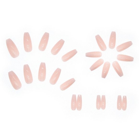 Gradient Color 24 Pieces Long Ballet Nail Fake Nail - Picture 5 of 5
